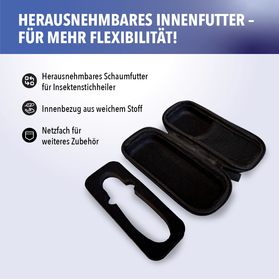 Insektenstichheiler & Schutztasche - Bundle