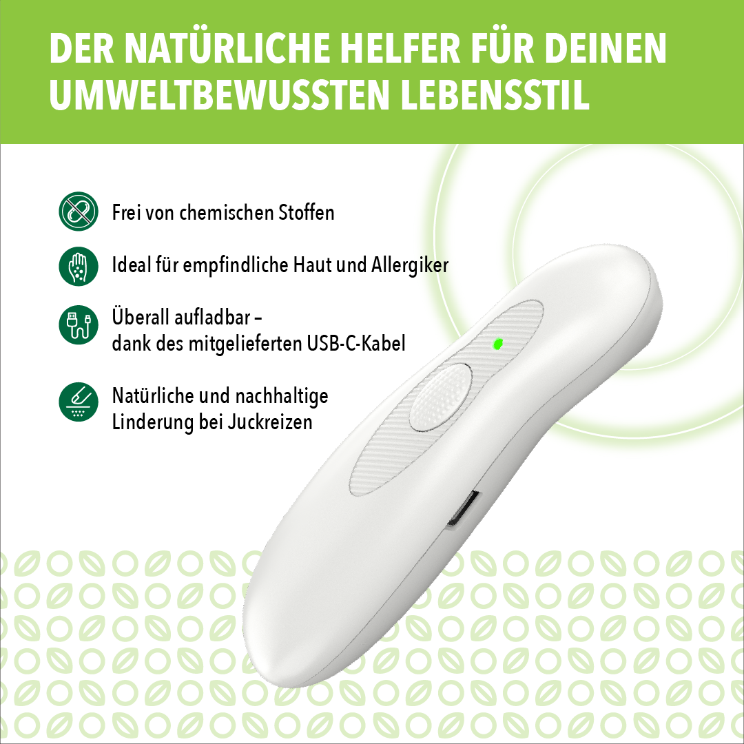 IEA Green Insektenstichheiler CH3000B USB-C & Tasche