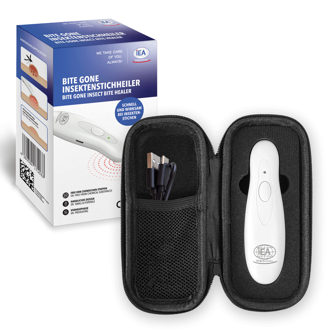 Insektenstichheiler & Schutztasche - Bundle